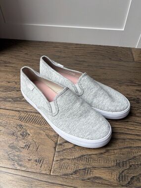 Women’s Keds Light Grey Slip-On Sneakers - US 7